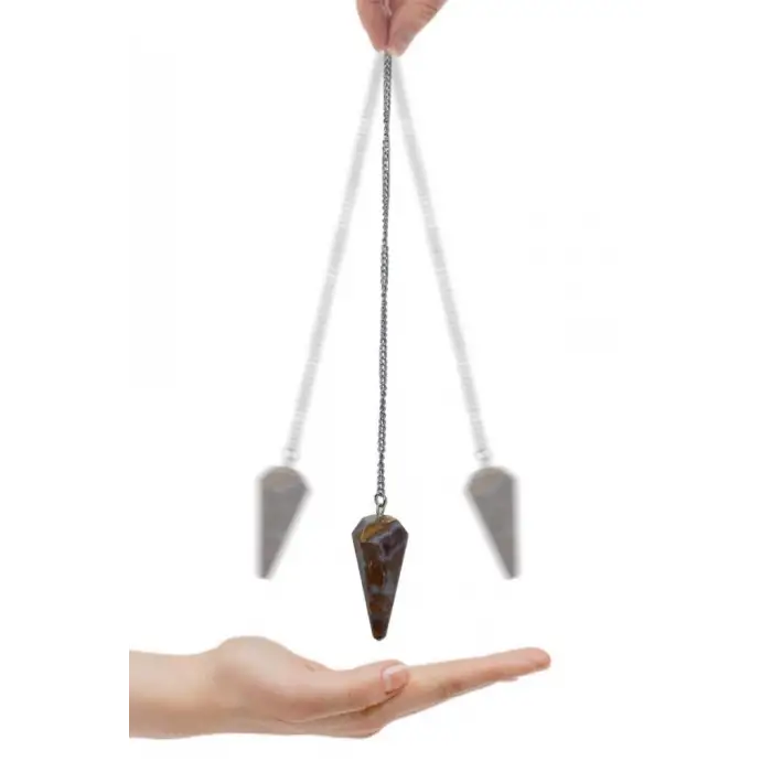 Dantel Akik Pandül Sarkaç Lace Agate 306-3