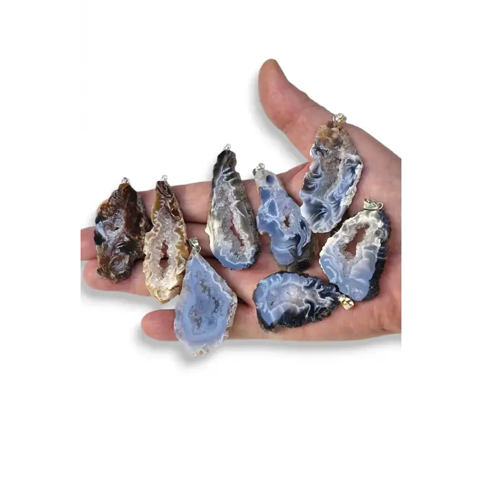 Doğal Akik Jeot Kolye 308-2