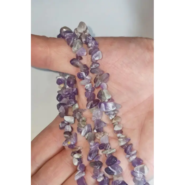 Doğal Ametist Kırıktaş Dizi-80 cm