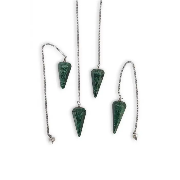 Doğal Fuksit Taşı Pandül Sarkaç 218-9