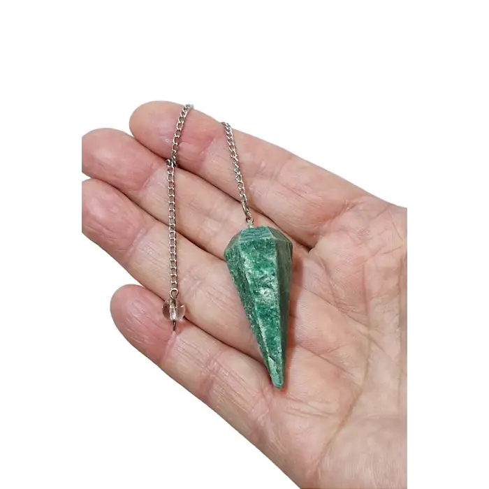 Doğal Fuksit Taşı Pandül Sarkaç 218-9