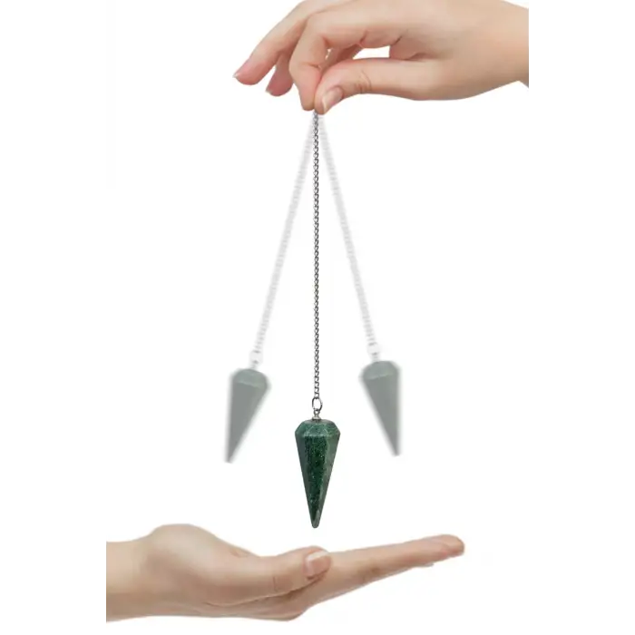 Doğal Fuksit Taşı Pandül Sarkaç 218-9