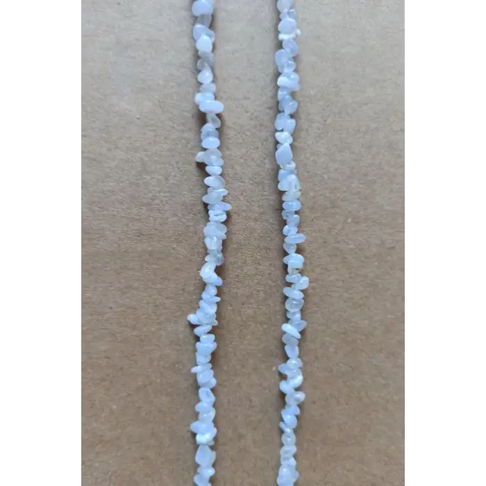 Doğal Kalsedon İnce Kırıktaş Dizi-86 cm