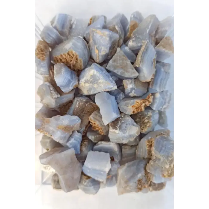 Doğal Kalsedon Küçük Parçalar 50 Gram - 674