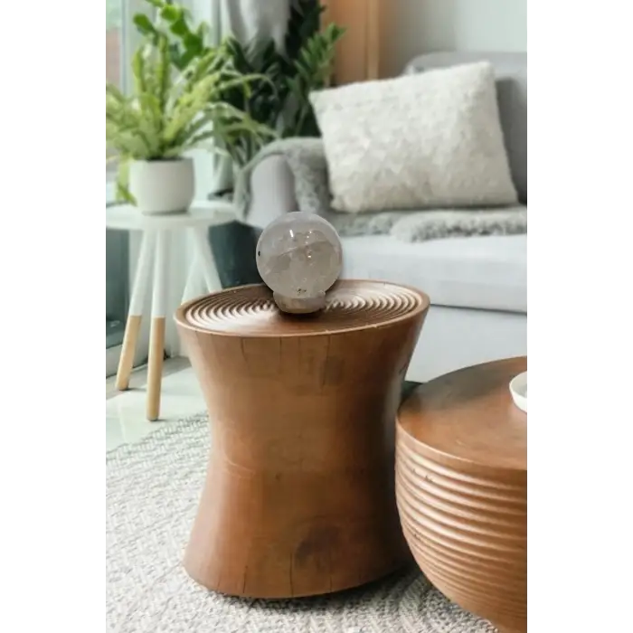 Doğal Kuvars Kristali 9Cm Medyum Küresi 31MK