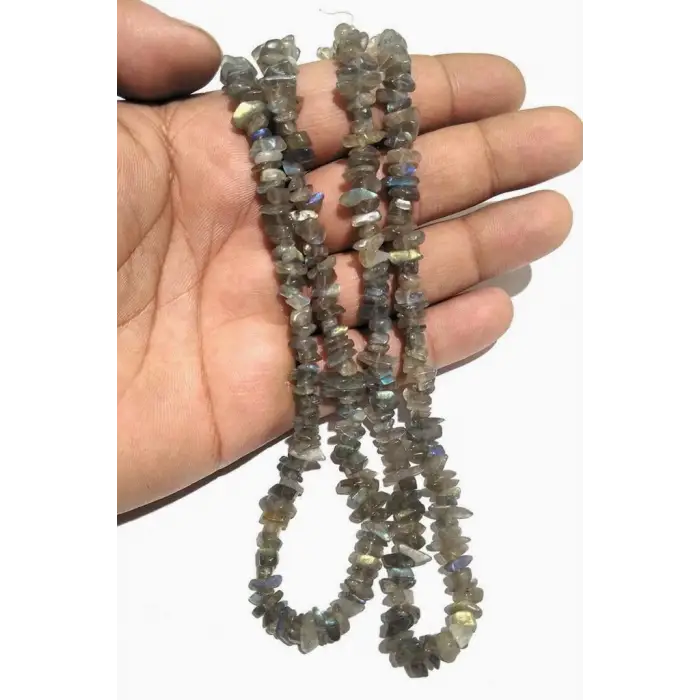 Doğal Labradorit Kırıktaş Dizi-80 cm