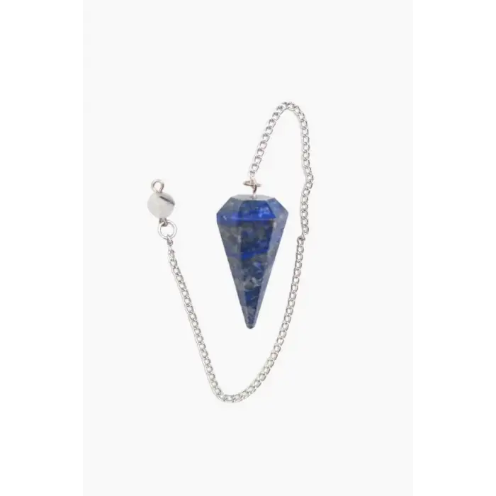 Doğal Lapis Lazuli Pandül - Sarkaç 218-8