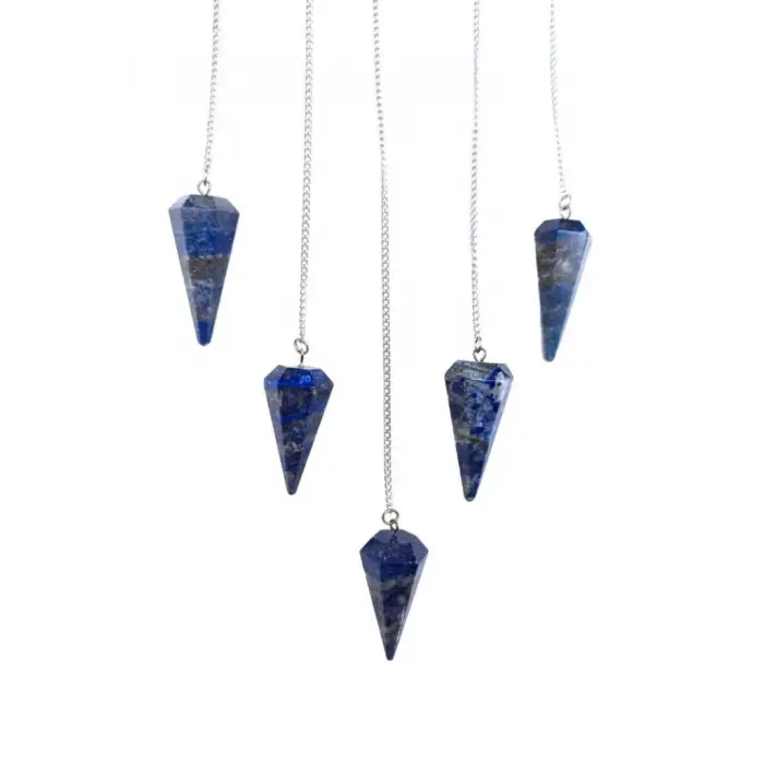 Doğal Lapis Lazuli Pandül - Sarkaç 218-8