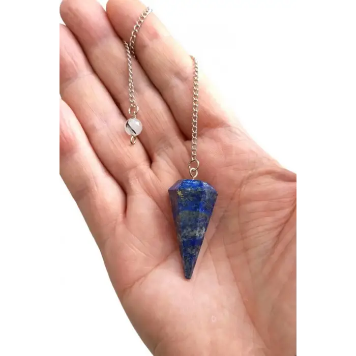 Doğal Lapis Lazuli Pandül - Sarkaç 218-8