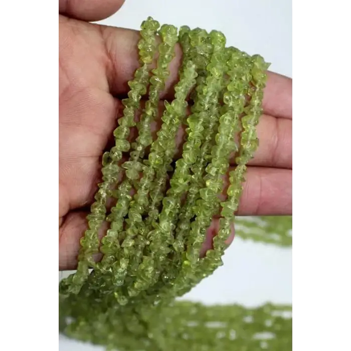 Doğal Peridot Zebercet Kırıktaş Dizi-80 cm