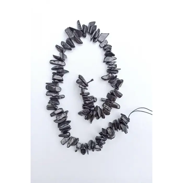 Doğal Şungit Kırıktaş Dizi 40 cm. Shungite 521