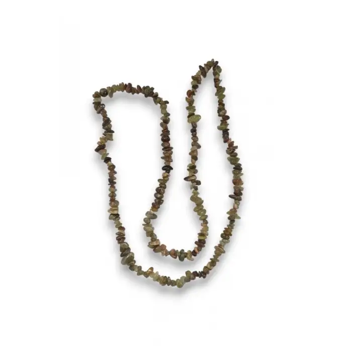 Doğal Tsavorite Yeşil Lal Kırıktaş Dizi-80 cm