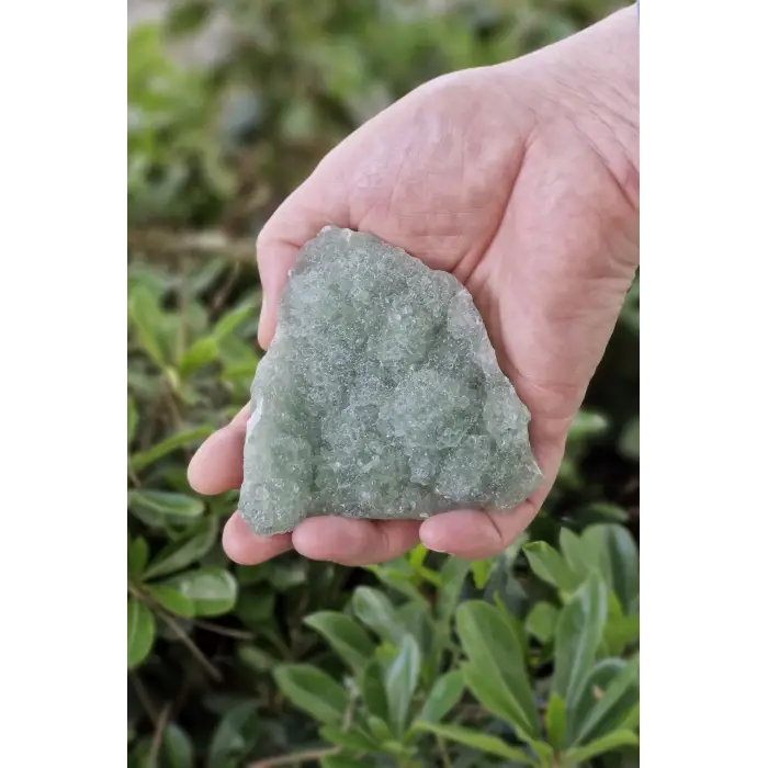 Druse Kristal Yapılı Yeşil Florit Koleksiyonluk Parça 30YF