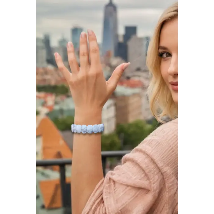 Faset Kesimli Havlit Bileklik 347-3