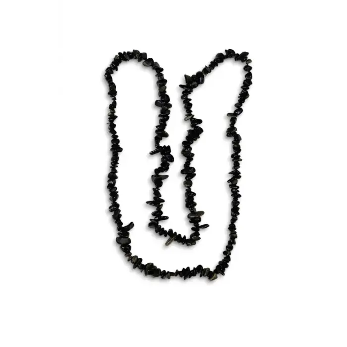 Flaşlı Obsidyen Kırıktaş Dizi 80 Cm