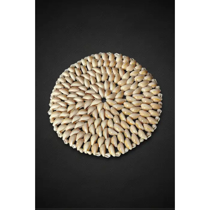 Gerçek Deniz Kabuklarından Dekoratif Nihale 49N