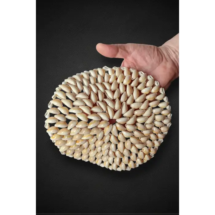 Gerçek Deniz Kabuklarından Dekoratif Nihale 49N