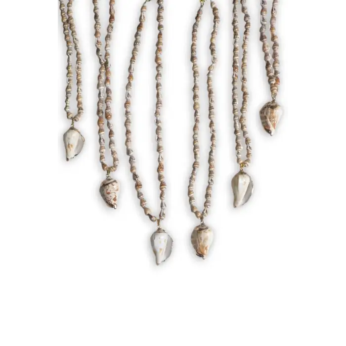 Gerçek Deniz Kabuklarından Kolye 237-2