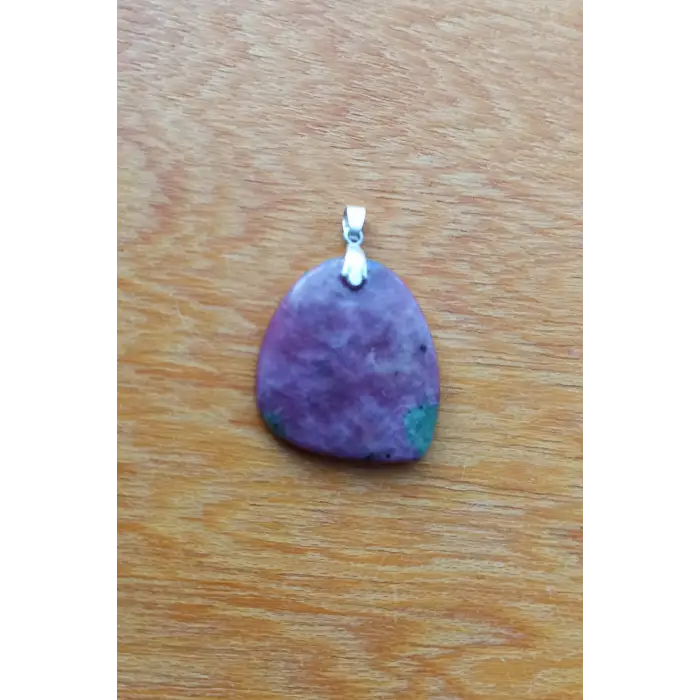 Gümüş Malzemeli Yakut Kolye Ucu Y1-400