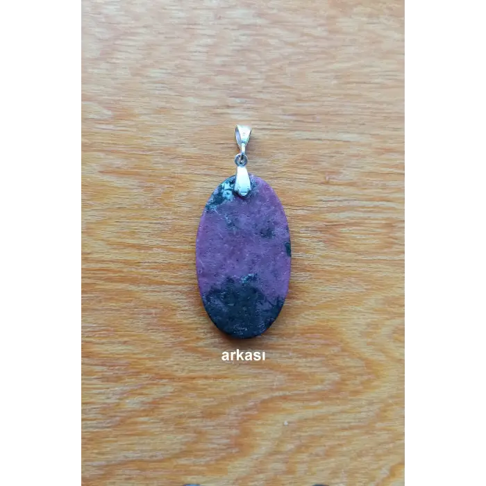 Gümüş Malzemeli Yakut Kolye Ucu Y4-400