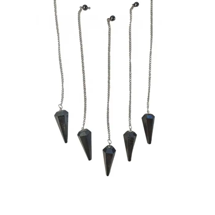 Hematit Doğal Taş Pandül - Sarkaç 657-3