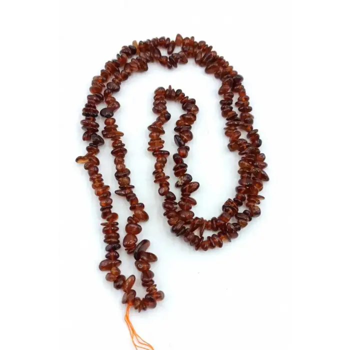 Hezonit Garnet Kırıktaş Dizi-80 cm.-Lal Taşı Hessonite