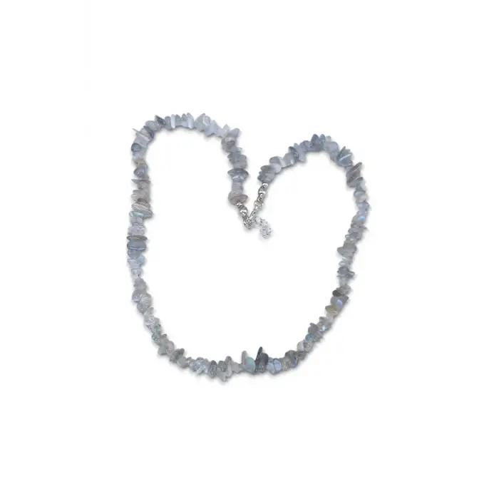 Işıltılı Kırıktaş Labradorit Kolye 347-4