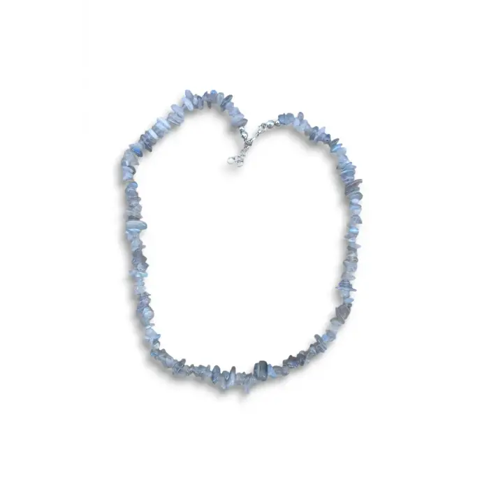 Işıltılı Kırıktaş Labradorit Kolye 347-4