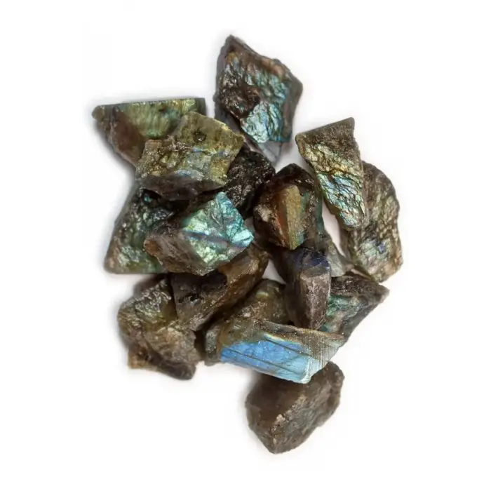 Işıltılı Labradorit Doğal Kütle 18L