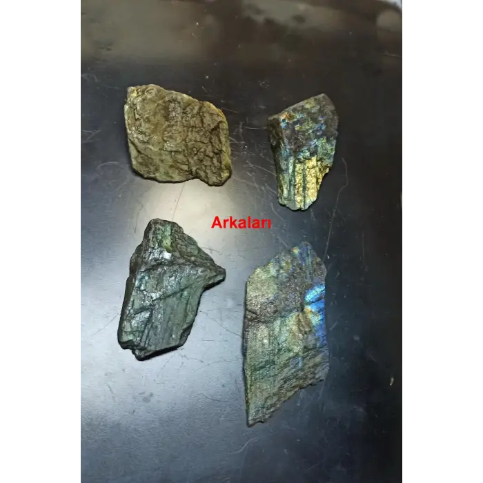 Işıltılı Labradorit Düz Kesim Doğal Parça DKL6