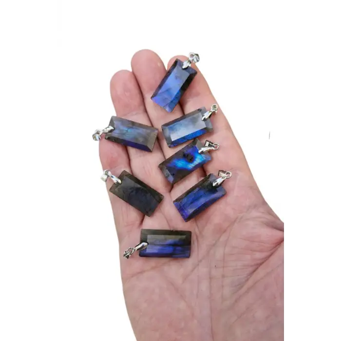 Işıltılı Labradorit Kolye 326-4