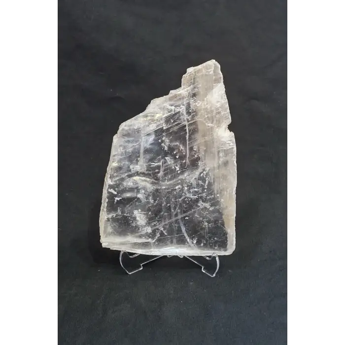 Saydam Jips Kristali Standlı Parça Gypsum 33JK