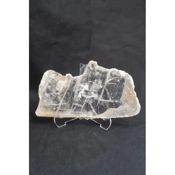 Saydam Jips Kristali Standlı Parça Gypsum 33JK