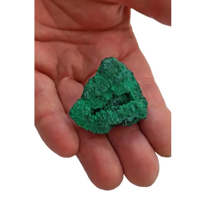 Kadife Malahit Doğal Parça, Malakit 550-3