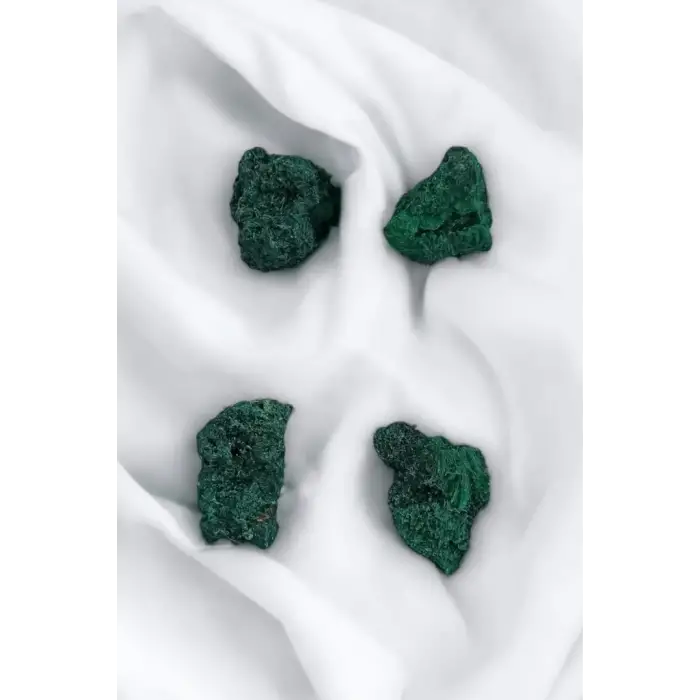 Kadife Malahit Doğal Parça, Malakit 550-3