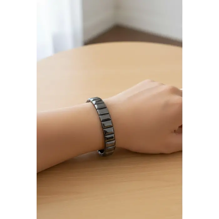 Kaliteli Hematit Bileklik 213-3