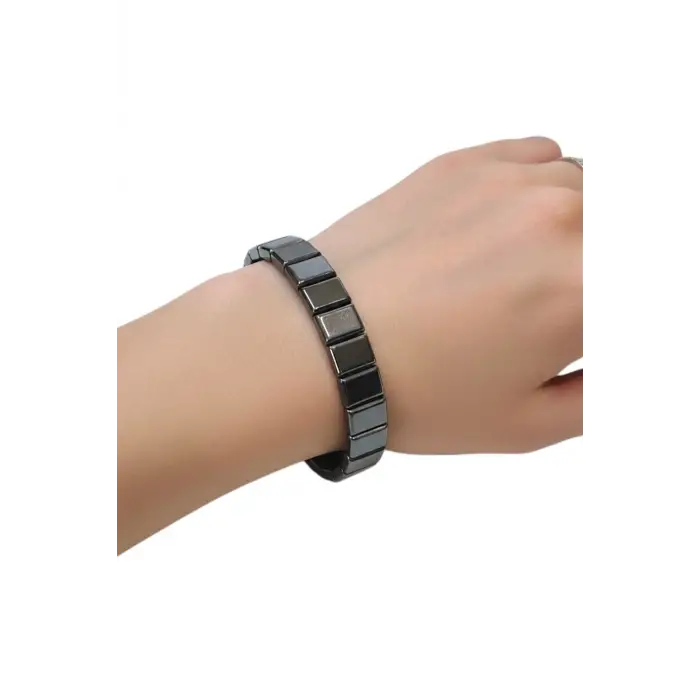 Kaliteli Hematit Bileklik 213-4