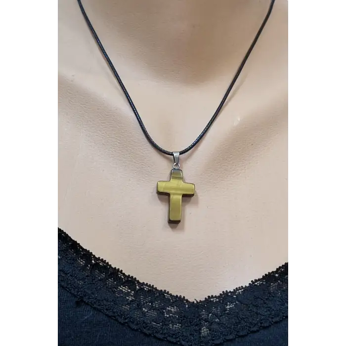 Kaplangözü Taşı Haç Kolye 104-7