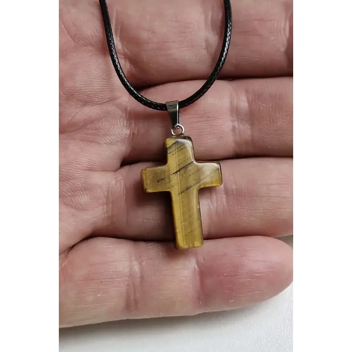 Kaplangözü Taşı Haç Kolye 104-7