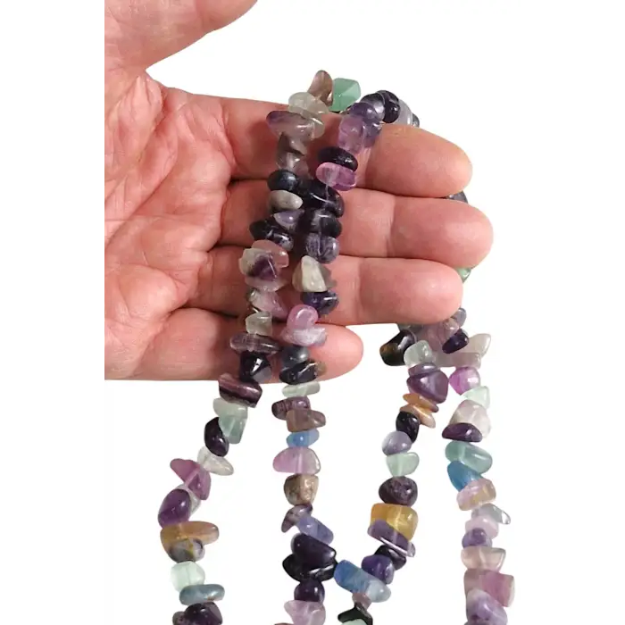 Karışık Renkli İri Florit Kırıktaş Dizi 80 cm