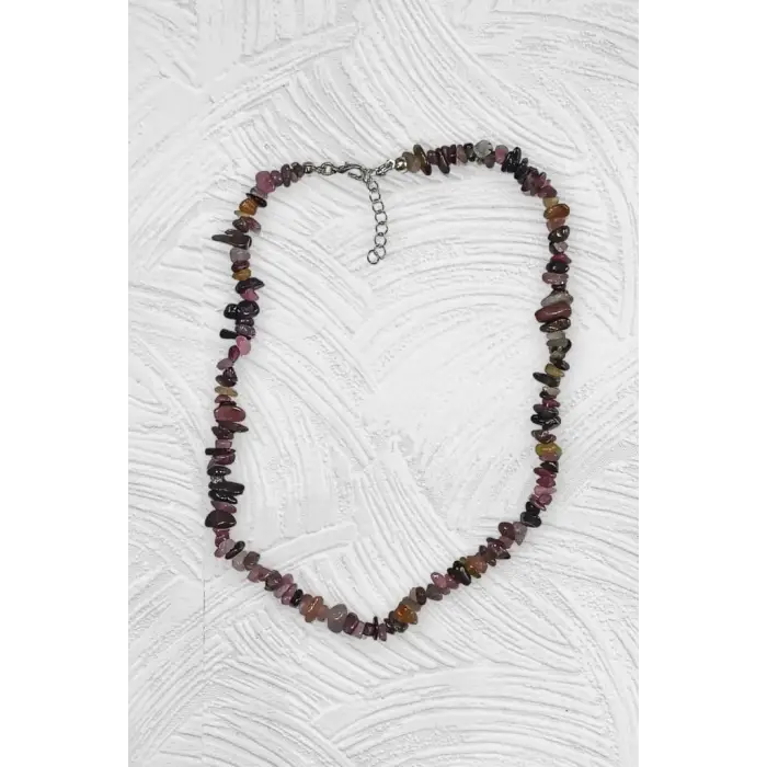 Karışık Renkli Turmalin Kolye Kırıktaş 661-1