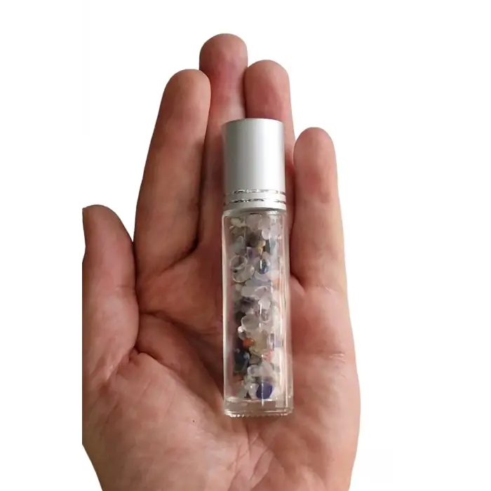 Karışık Taşlı Esans Şişesi KT-616