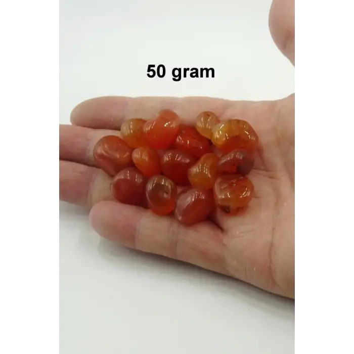 Karnelyan Akik Küçük Parçalar 50 Gram 116