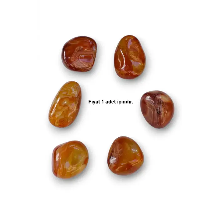 Karnelyan Akik Tamburlu Parça 6KA