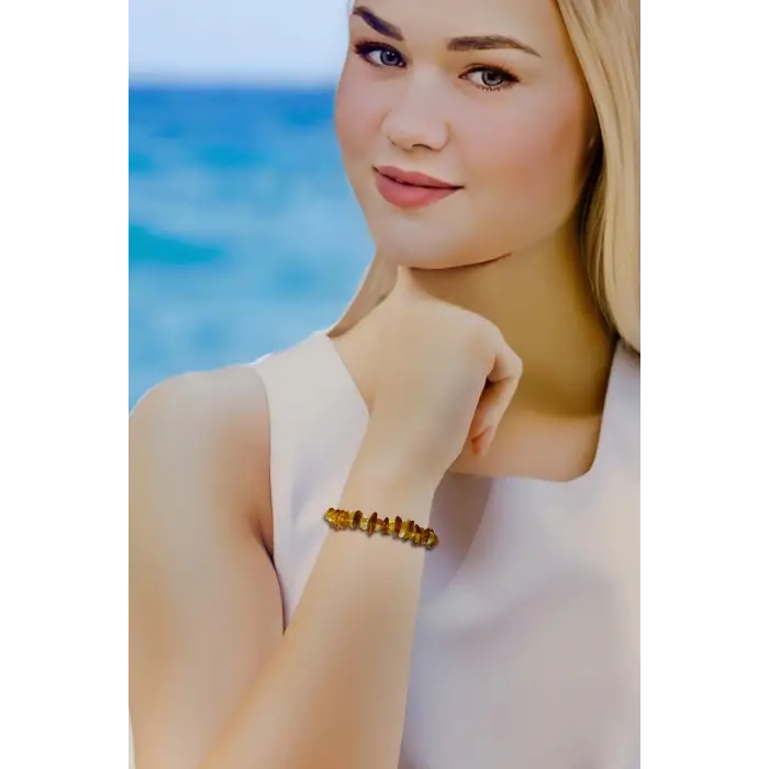 Kehribar Bileklik Kırıktaş 326-3