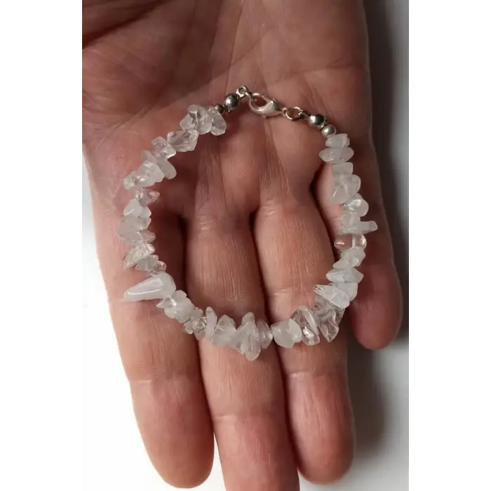 Kristal Kuvars Bileklik Kırıktaş 414-2