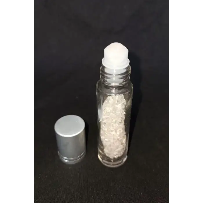 Kristal Kuvars Taşlı Esans Şişesi 118KK