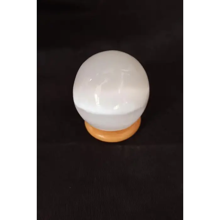 Küre Beyaz Selenit 4 Cm.