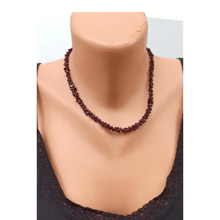 Lal Garnet Kolye Kırıktaş 428-2