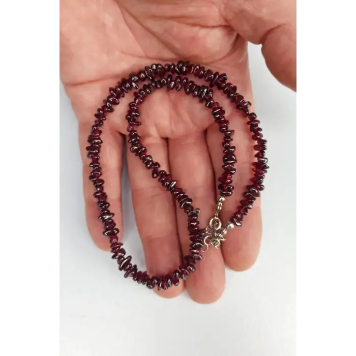 Lal Garnet Kolye Kırıktaş 428-2